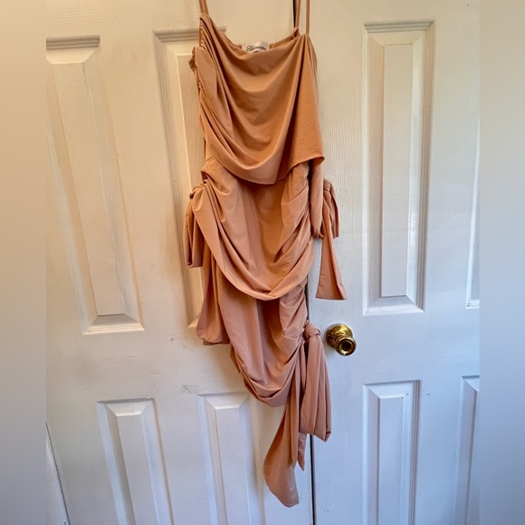 Blumarine jersey dress with Sashes . Size S, US 2. New never worn. - Picture 7 of 8